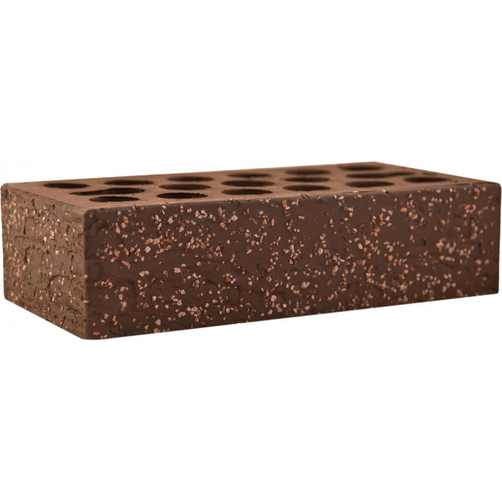 Кирпич Керма PREMIUM "Brown Granite 1 NF" одинарный с доставкой в Саратове