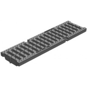 Решетка водоприемная gidrolica pro рв-10.13,5.50 кл. С250 пластиковая